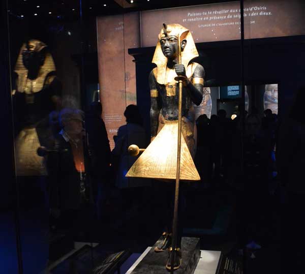 Toutankhamon, le trésor du Pharaon à la Villette, blog culture, exposition, visite