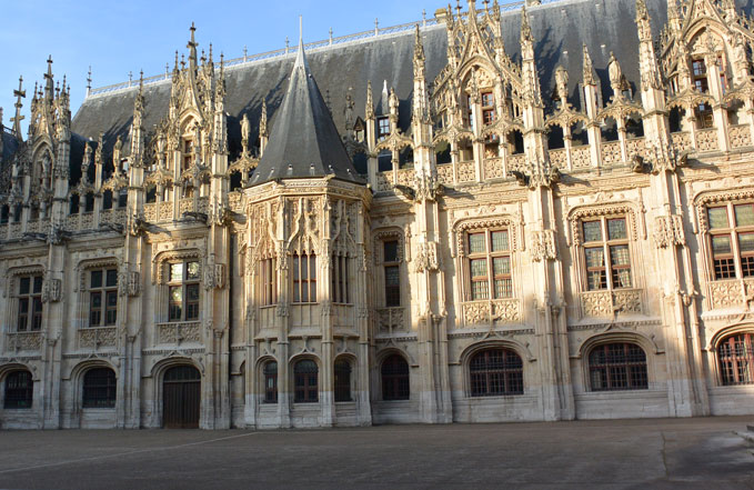 Palais de Justice, Rouen, Rouen médiéval, patrimoine, blog culture